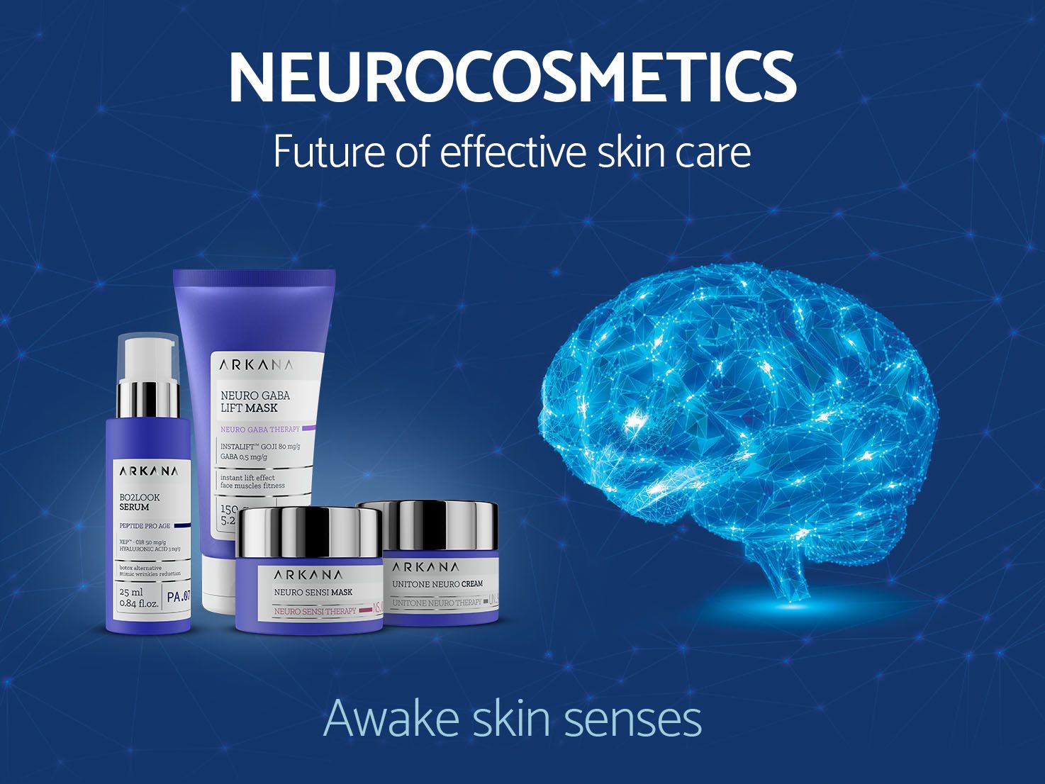 Arkana Cosmetics - Neurocosmetics
